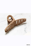 .._ TWISTED HAIR CLAW CLIPS: BLACK-158415 / OS