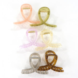 Jelly Curved Claw Clips