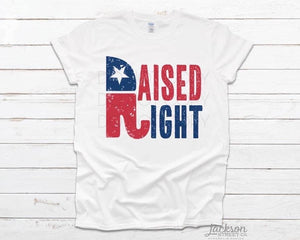 Raised Right Tee *Preorder