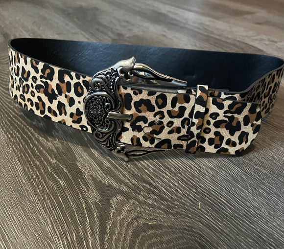 Leopard Waist Belt